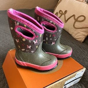 Unicorn bog boots